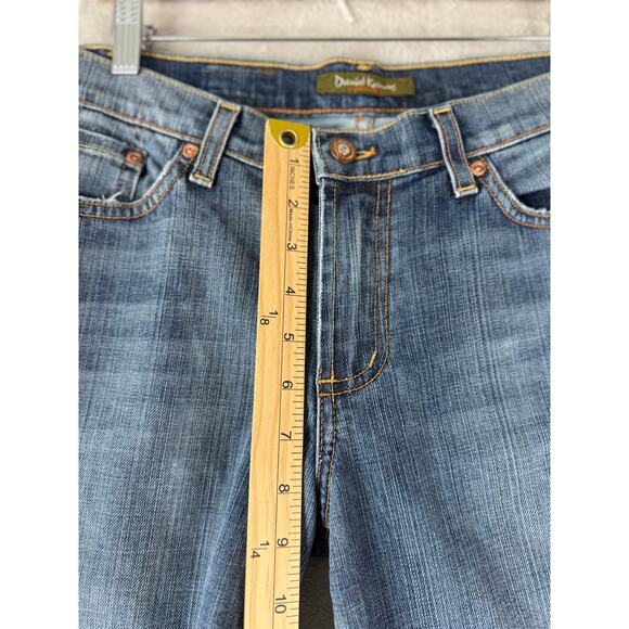 Vintage Y2K David Kahn Lauren Jeans USA Made Size 6 Stretch Bootcut Flared Denim - Picture 4 of 9